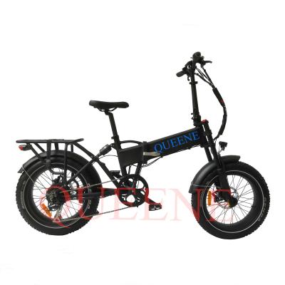 China Wholesale QUEENE / 20 inch electric bicycle luxury electronic bicicleta folding electrica for sale