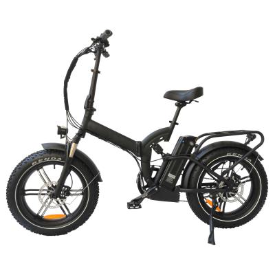 China Fat Tire Model 48V 500W 750W 1000W Aluminum Alloy QUEENE/New Beach Cruiser Folding Electric Bike for sale