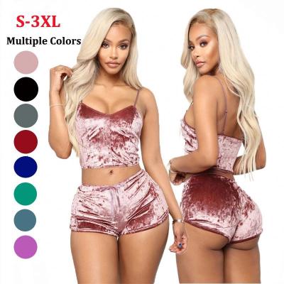 China 2021 Autumn Breathable Fashion Customized Casual Comfortable Sexy Two Piece Loungewear Women Pajamas Sleepwear Set for sale