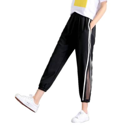 China Anti-wrinkle ladies springs and loose wide-leg slim baggy harem casual fall sports pants casual cropped pants for sale