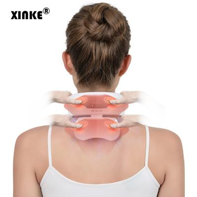 China 2021 Baseus Sunshade Finishing Touch Flawless Cutout LGG Roller Comfortable Electric Heating Cervical Pain Neck Massager for sale