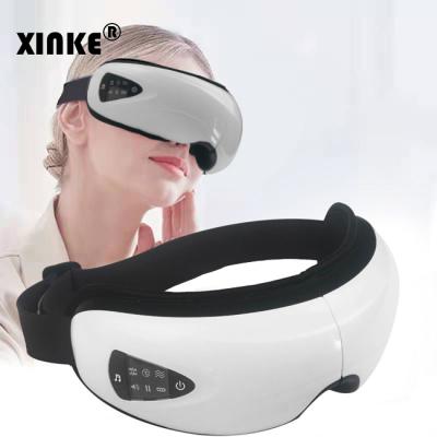 China LGG Airbag Bluetooth Vibration Heating Roller Eye Massager 4d Hot Electric Smart Airbag Vibration Eye Massager Eye Care In for sale