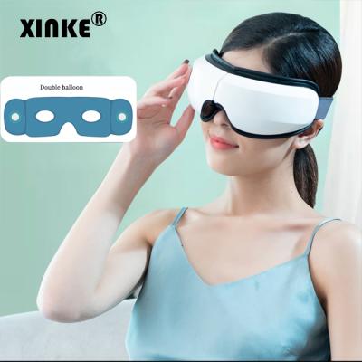 China LGG Airbag Bluetooth Vibration Heating Roller Eye Massager 4d Hot Electric Smart Airbag Vibration Eye Massager Eye Care In for sale