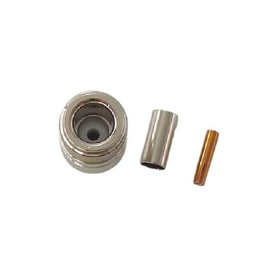 China RF Crimp N Type RF Coaxial Female Connector For RG58 Cable for sale