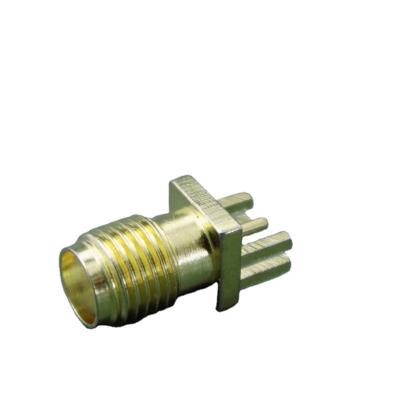 China RF Coaxial PCB Edge Mount RF SMA Female Connector for sale