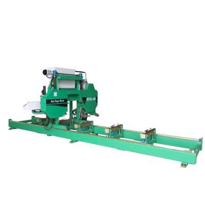 China Horizontal Automatic Horizontal Log Band Sawmill With High Safety Performance for sale