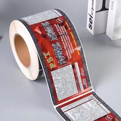 China Custom High Grade Bump Self Adhesive Stickers Roll PVC Stickers Print Logo Vinyl Sticker Brand for sale