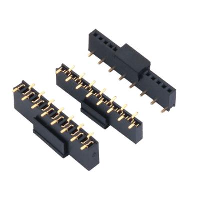 China audio & Video 1.27mm Female Header, Single Row, SMT Type H4.3 for sale