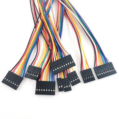 China Dupont 2.54mm Wire 2P 3P 10P Dual Wire Connector Electronic Terminal Single Main Harness for sale