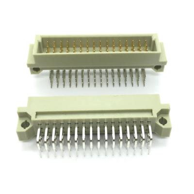 China audio & High Quality Merrillchip 2.54mm Pitch 3 Rows 48P Right Angle Type Video Euro DIN41612 Connector For PCB for sale