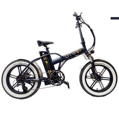 China Aluminum alloy 48v250w500w foldable ebike 20' kenda tire suspension electric bicycle for adult electric bicycle china for sale