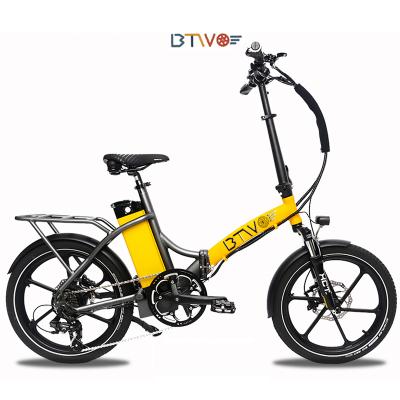 China Luxury Electric Bicycle 350w Ebike Folding 20 Inch Cheap E-bike 250w 300w 500w Electric Bike for sale