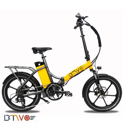 China 36v 250w Luxury Ebike E Bike Electric Fat Folding Bicycle With En15194 Foldable Electric Bike for sale