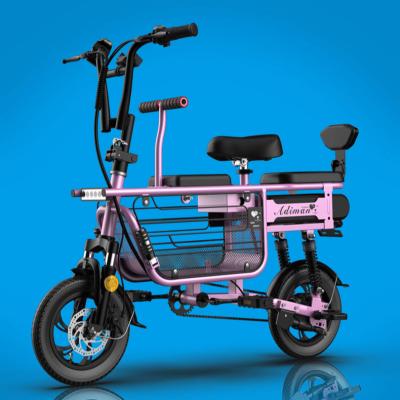 China Wholesale 500 Watt Motor Adult Luxury Moped 12 Inch Motst Affordable Electric Bicycles Bikes With Pedals for sale