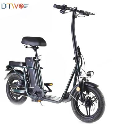 China New standard cheap 48V500W15A electric bike with turn signal light 350w electric bicycle for sale