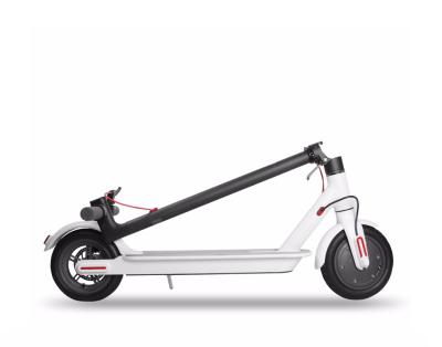 China 2 Wheel Lithium Battery Power 10.4AH LED Light 8.5inch Unisex Solid Tire Cheap Electric Scooters for sale