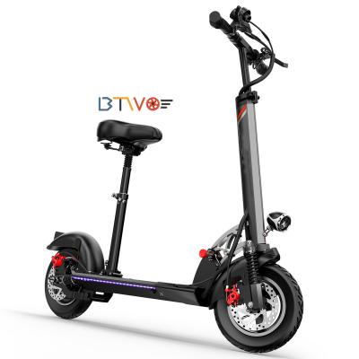 China Cheap factory price 10inch motor power lithium battery unisex chargeable lightweight foldable electric scooter for adult for sale