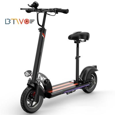 China 2021 Eu Unisex Warehouse Quality Peep Powerful Adult 36V/48V Power 80KM Long Range 10 Inch Foldable Electric Scooter For Sale for sale