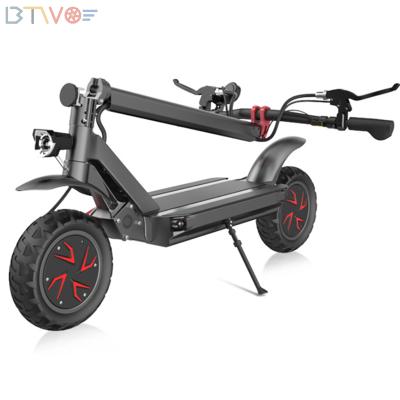 China Unisex Door To Door Delivery 3600W Motor Adult Double Folding Electric Scooters Prices for sale