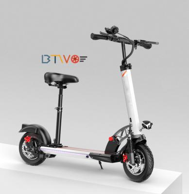 China Unisex Original 80KM Motor 10 Inch Chargeable Chain 400/500W Battery Electric Kick Scooters Portable Electric Scooter For Adults for sale