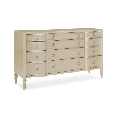 China Can Be New Modern Luxurious Design Customized Painted Classic 12 Drawer Dresser Table Silkscreen Dresser Cabinet for sale