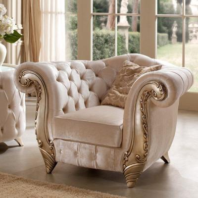 China Other New Classic 3+1+1 Living Room Sofa Set Custom Make 3 Seater With 2 Velvet Sofa Chairs for sale