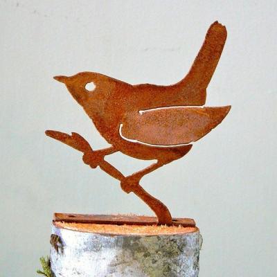 China Newest Modern Hot Sale Modern Metal Pet Animal Art Sculptures Rusty Corten Garden Art for sale