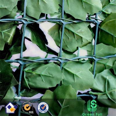 China Easily Assembled Artificial Ivy Leaf Fence Privacy Fence Screen For Balcony Decoration for sale