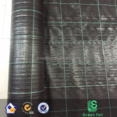 China Landscape 15*15cm Farm Horticulture Squares PP Woven To Weed Mat Plant Cover For Europe for sale