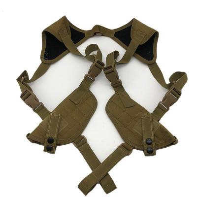 China Suction T-HH-A011 Comfortable Shoulder Pistol Gun Holster Tactical Cross Shoulder Holster for sale