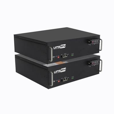 China Lifepo4 Rack Mounted Lithium Ion Rectangle Home Battery Storage System Battery for sale