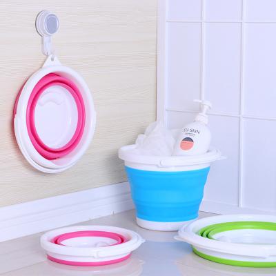 China 2022 viable indoor and outdoor portable collapsible foldable clean bucket basin mop bucket factory direct sale for sale