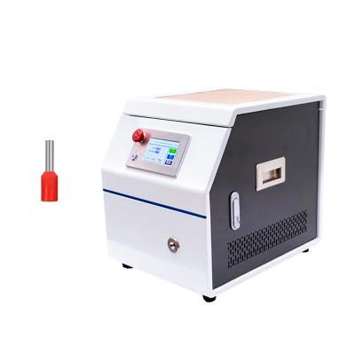 China Intelligent Induction Crimp Terminal Stripping Machine Cable Crimping Terminal Machine Wire Striper And Crimper Vibration Plate Power Supply for sale