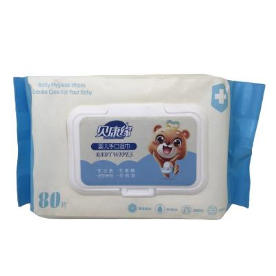 China Manufacturer pure water cleaning wipes wholesale cheap price water wipes original baby wipes Te koop