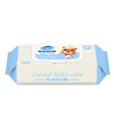 China Unisoft baby wet tissue high quality softness factory price from China Te koop