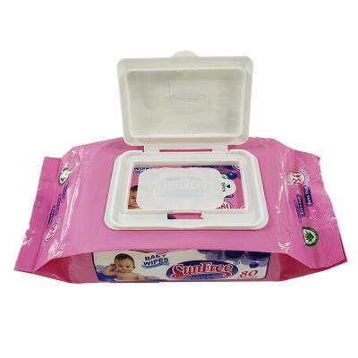 中国 Unisoft Best Price High Quality Soft Sleep Baby Wipes Infant Wet Wipes 販売のため