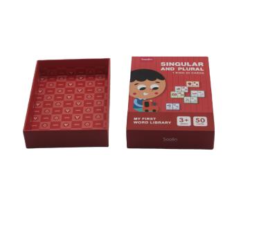 China Recycled Materials Logo Gift Boxes Personalized Black Custom Gift Box With Lid For Baby Toy Cards Products for sale