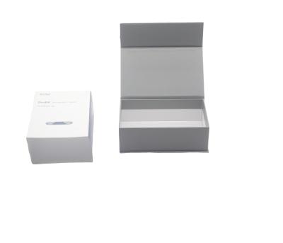 China Recycled Materials Custom 2021 New Arrivals White Magnetic Gift Boxes With Magnetic Closure Lid for sale