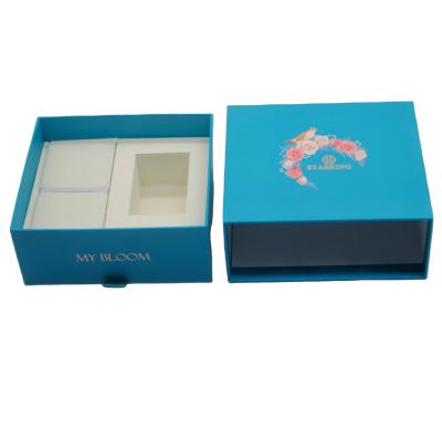 China Wholesale Recyclable High Quality Cosmetic Luxury Custom Drawer Paper Box Drawer Box for sale