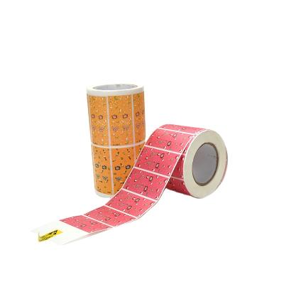 China Waterproof Custom Logo Inkjet Printing Waterproof Adhesive Label Roll Label Stickers For Product for sale