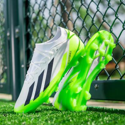 China Low-Top Soccer Shoes For Students With Long And Short Studs sole design Artificial Turf Competition Training Cleats for sale