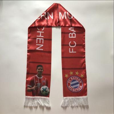 China Polyester Soccer Club Scarf Strip For Basket Scarf The World Flag Scarves for sale