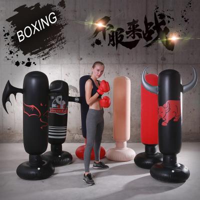 China Bodybuilding Poles, Children, Fitness Inflatable Boxing Column, Thick PVC Rocker Fighter, Duct Adult Toy, 1.6 Meters High Ls155455 for sale