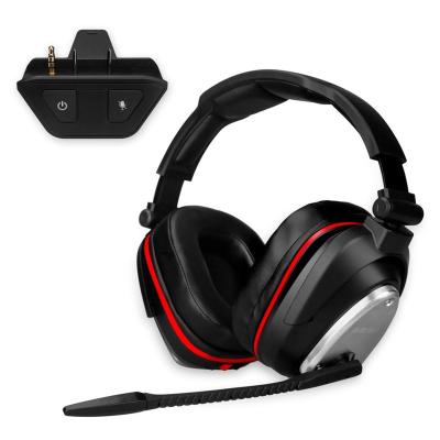 China Headband 7.1 Surround - Sound Gaming 2.4Ghz Wireless Headphones Big Earmuffs Powerful Earmuffs For Xbox One PS5 PS4 Switch for sale