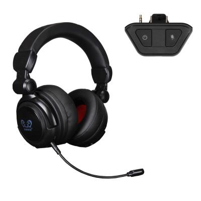 China Powerful Bass 7.1 Edge - Sound Wireless Gaming Foldable Headphones LED Lighting 2.4GHz Wireless Gaming Headsets Big Earmuffs For Xbox One for sale