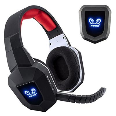 China Headband Edging 7.1 - Sound Optical Decoding LED Logo Light Gaming MIC Wireless Headphones for sale