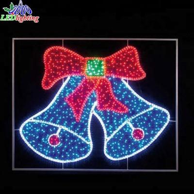 China Static or Flicker Shopping Mall Hanging Bell Decoration Light Light for sale