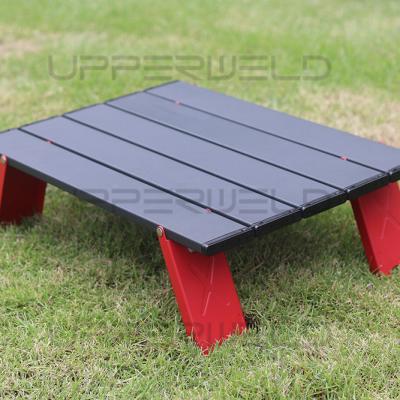 China Modern Outdoor Portable Camping Table Aluminum Alloy Folding Table Picnic Barbecue Simple Folding Table for sale