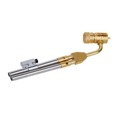 China New Self-lighting Swirl Flame Trigger One-touch Ignition MAPP Propane Welding Adjustable Blowtorch for sale