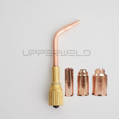 China Heavy Duty Heating Oxygen Acetylene Nozzle Copper Welding Torch for sale